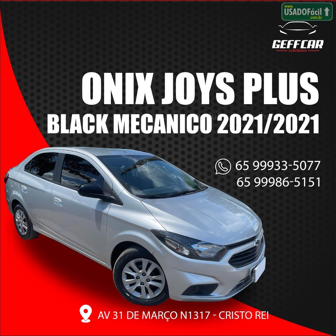 Veículo à venda: CHEVROLET/GM Onix Plus joy Black 2021/2021 por R$ 63900,00