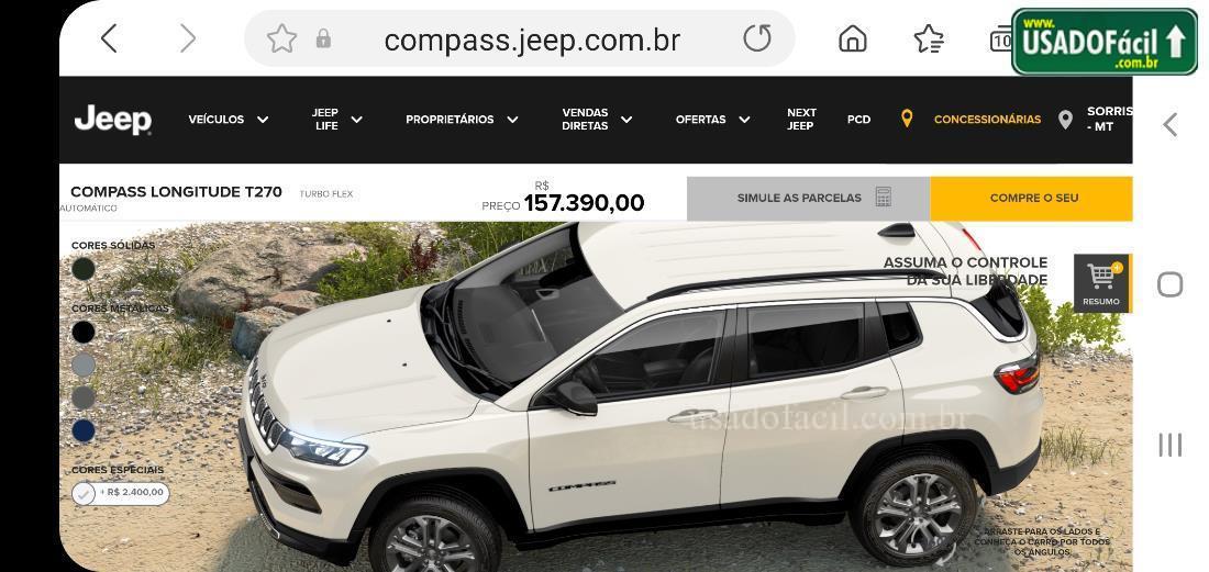 Carros na Web, Jeep Compass