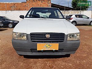 FIAT Uno Mille Economy Way 1.0 Fire 4p. Prata 2010 - Campo Grande