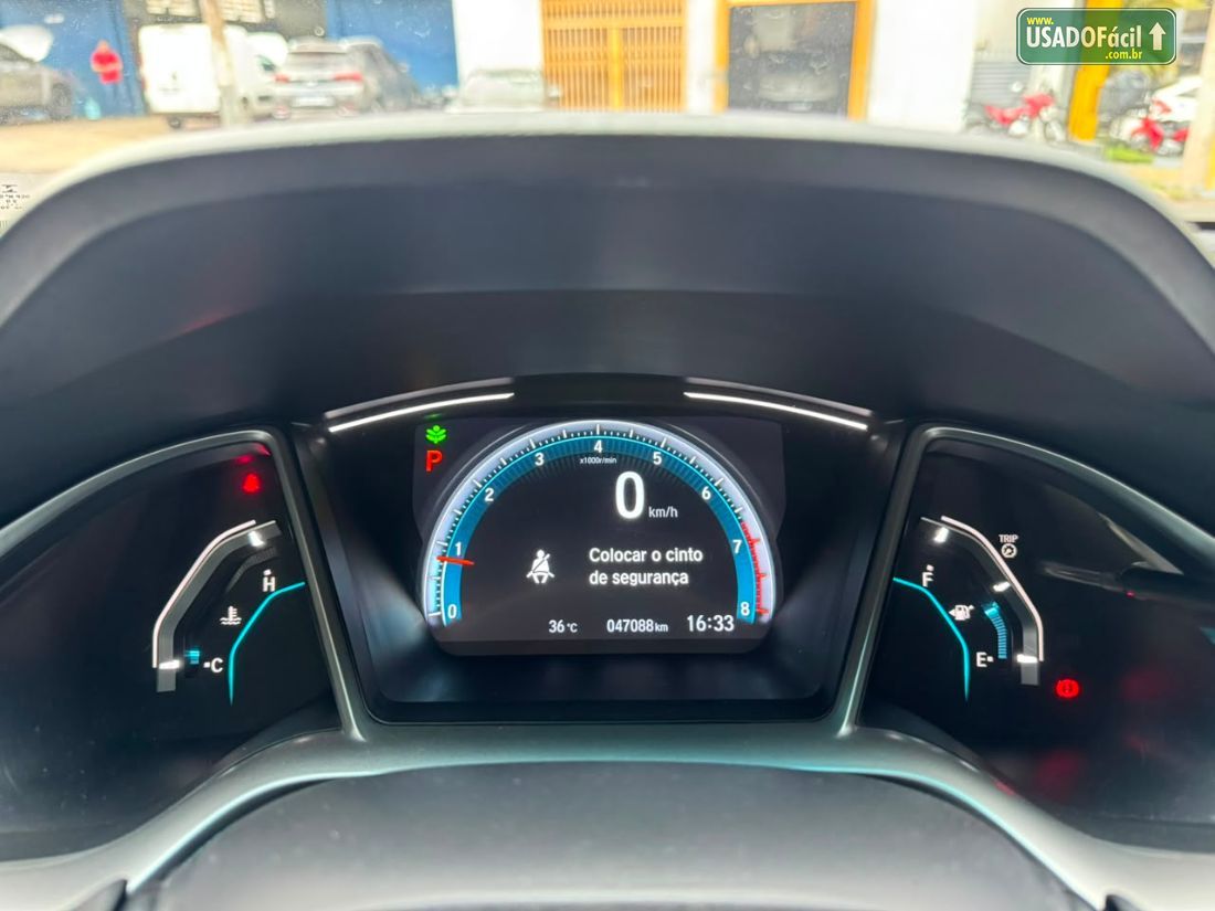 Honda Civic Sedan EXL 2.0 Automático Flex 2020/2021 — foto 20 de 20