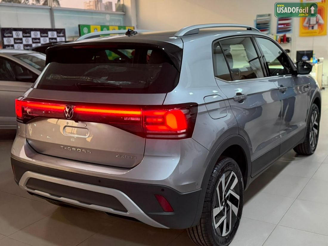 Volkswagen T-Cross Highline 250 TSI 1.4 Automático Flex 2026/2026 — foto 12 de 13