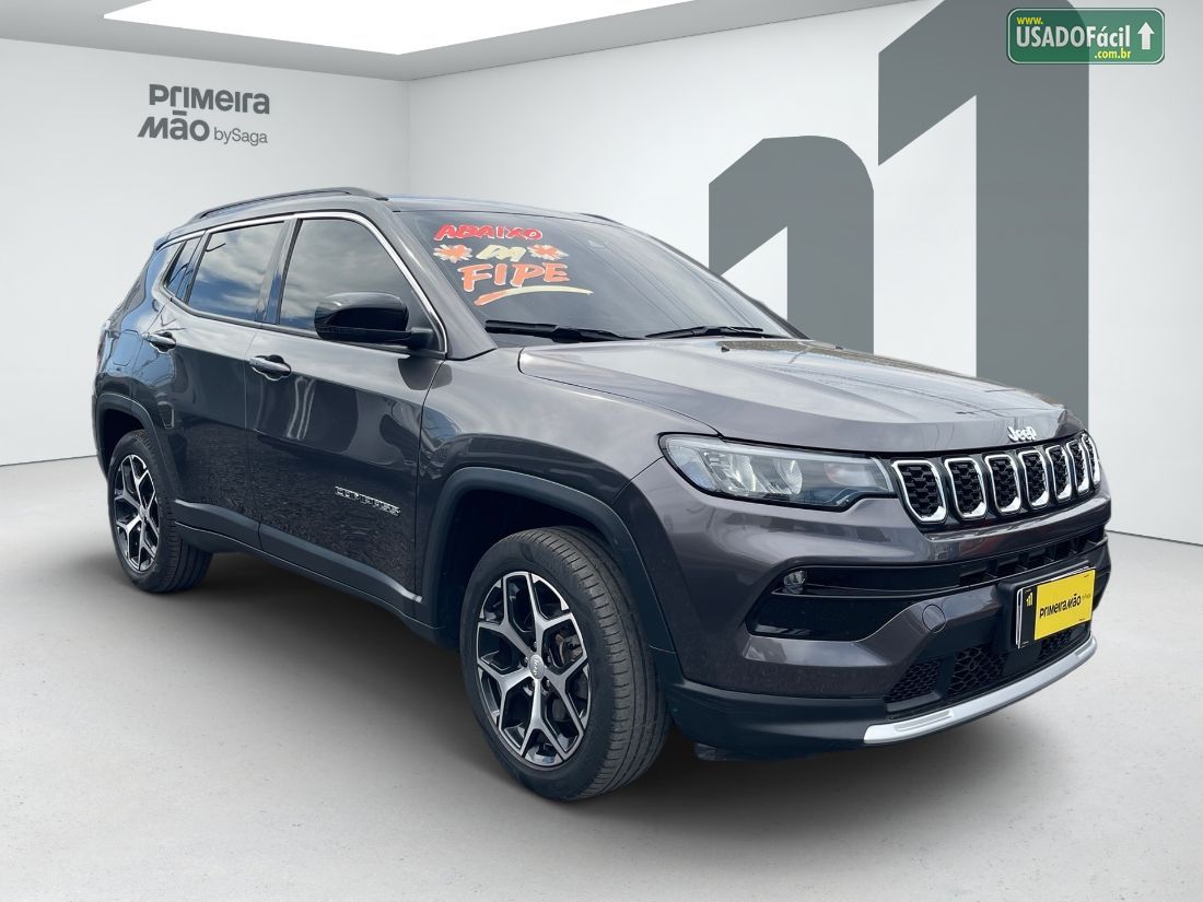 Jeep Compass Longitude T270 1.3 Turbo 4x2 Automático Flex 2024/2025 — foto 2 de 11