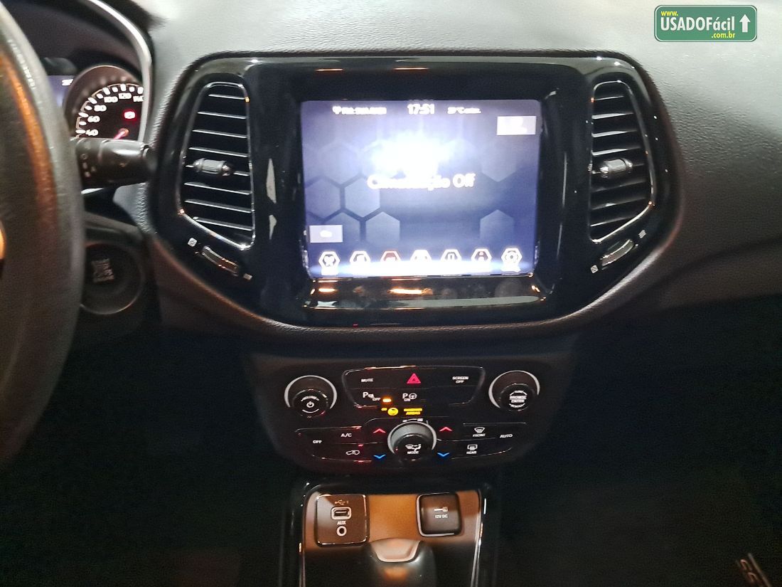 Jeep Compass Limited 2.0 4x2 Automático Flex 2019/2019 — foto 10 de 11
