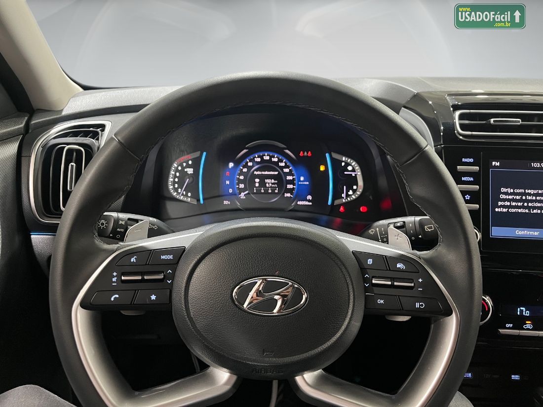 Hyundai Creta Limited 1.0 Turbo Automático Flex 2022/2022 — foto 9 de 10