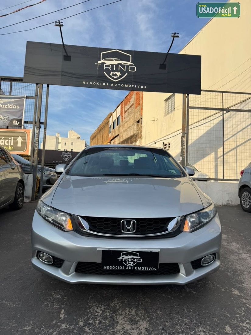 Honda Civic Sedan LXS 1.8 Automático Flex 2012/2013 — foto 3 de 12
