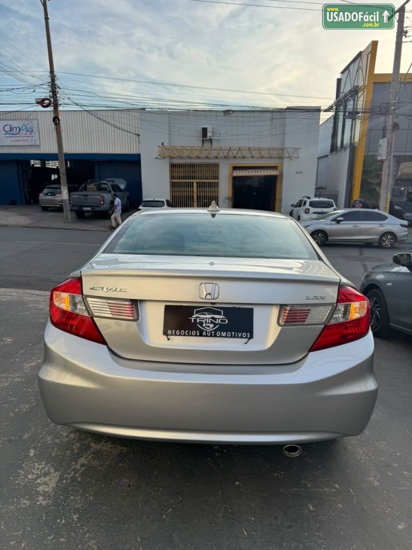 Honda Civic Sedan LXS 1.8 Automático Flex 2012/2013 — foto 4 de 12
