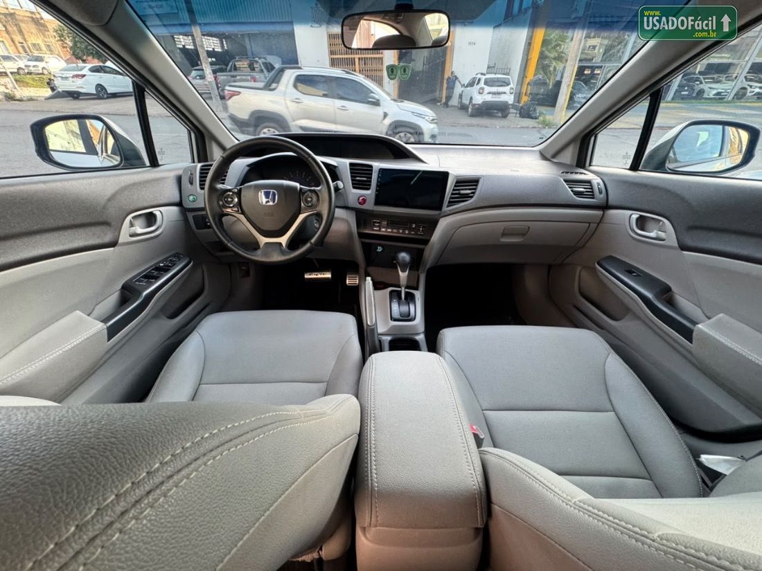 Honda Civic Sedan LXS 1.8 Automático Flex 2012/2013 — foto 7 de 12