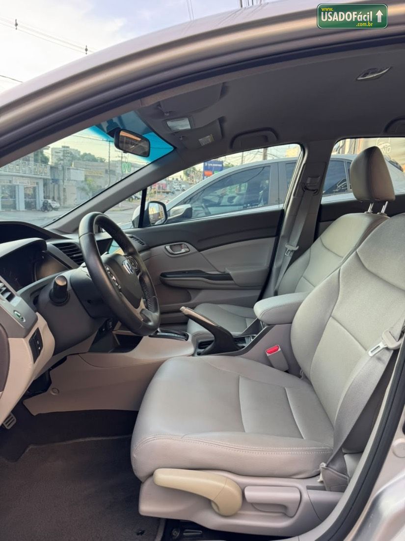 Honda Civic Sedan LXS 1.8 Automático Flex 2012/2013 — foto 8 de 12