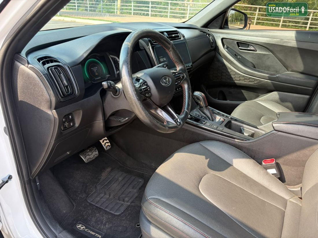 Hyundai Creta N Line 1.0 Turbo Automático Flex 2024/2025 — foto 11 de 13