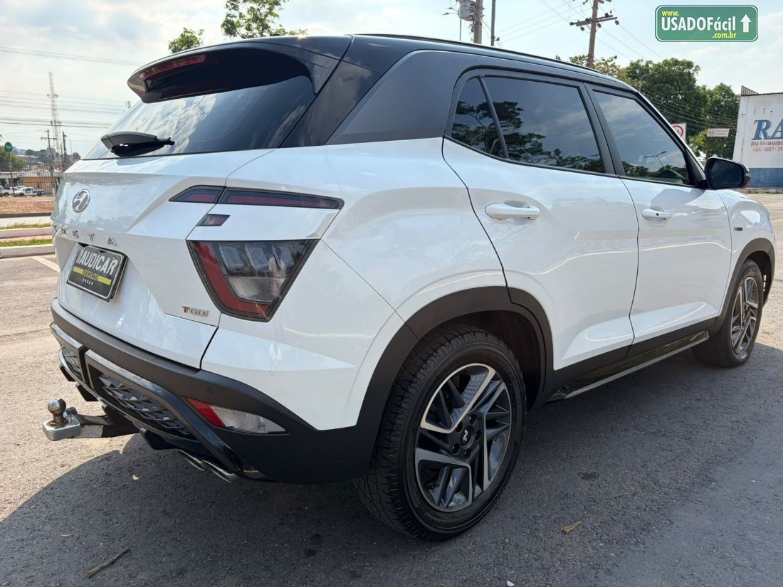 Hyundai Creta N Line 1.0 Turbo Automático Flex 2024/2025 — foto 9 de 13